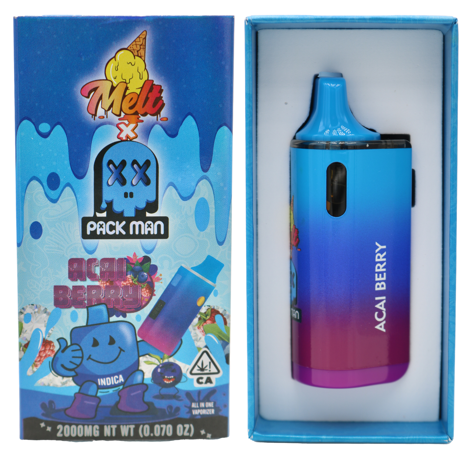 Melt x Packman Acai Berry