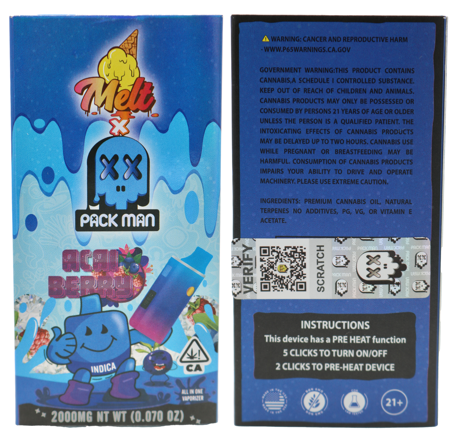 Melt x Packman Acai Berry - Image 2