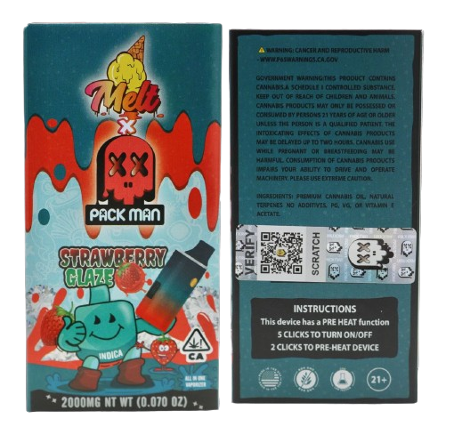 Melt x Packman Strawberry Glaze - Image 3