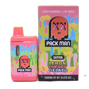 Packman Disposable Lemon Cherry Gelato