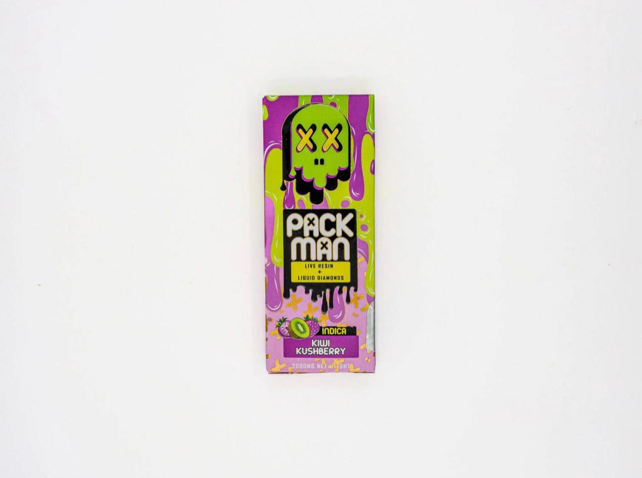 Packman Disposable Kiwi Kushberry